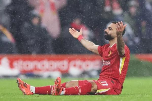 Mo Salah branded ‘smug’ for his ‘midlife crisis’ Liverpool goal celebrations